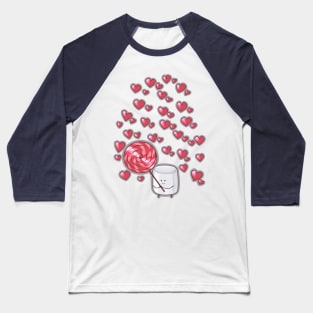 Lovely Marshmello Baseball T-Shirt